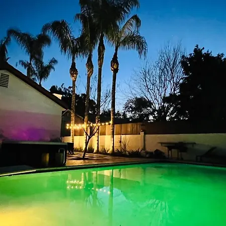 Stylish Mediterranean Villa, Pool, Jacuzzi, Hollywood & Malibu Bliss Los Angeles Exterior photo